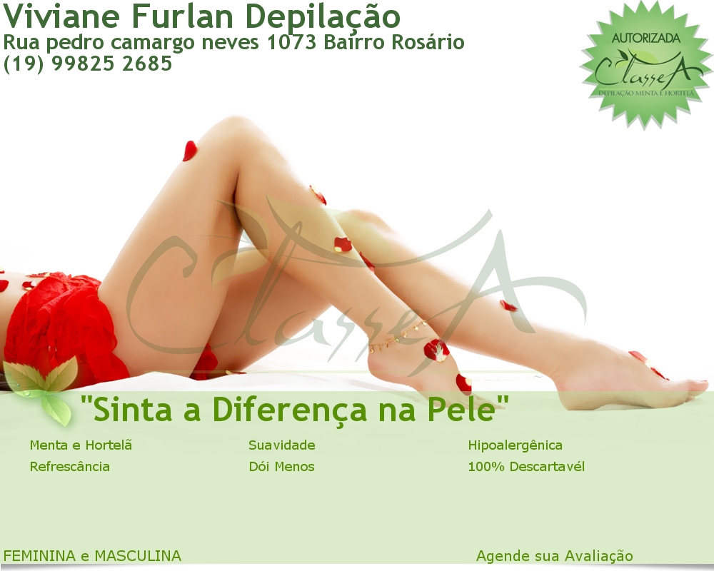 SEMPRE LINDA DEPILAÇÃO - VIVIANE FURLAN